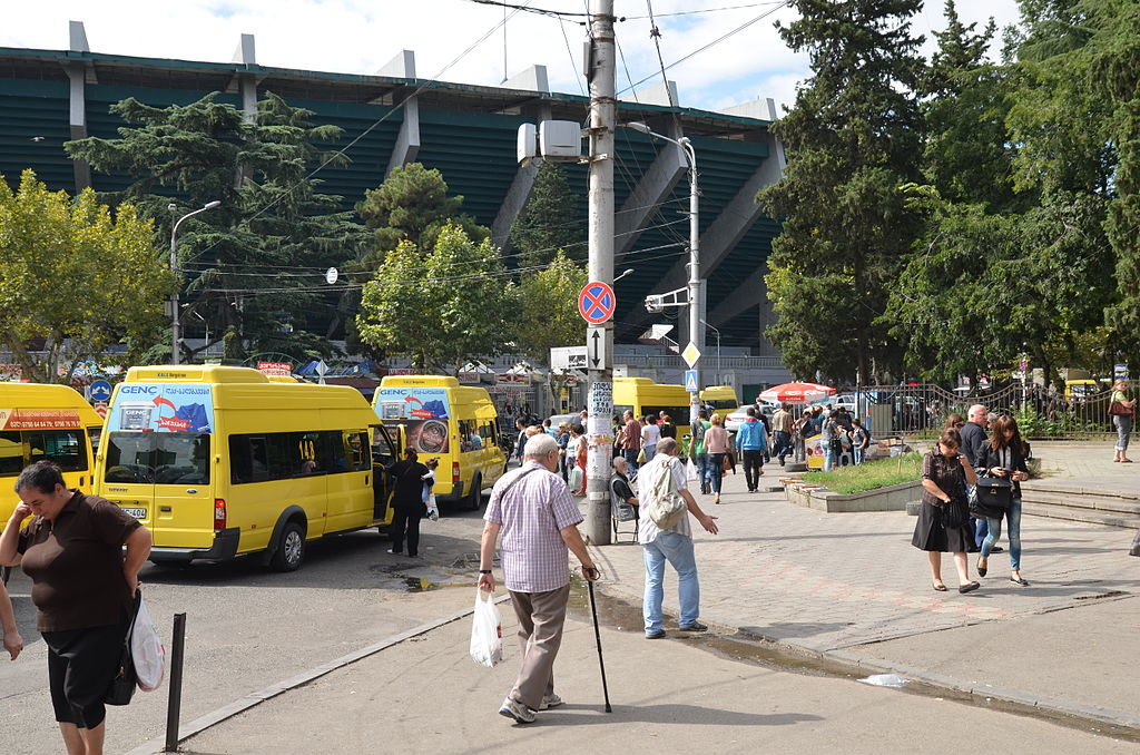 Marshrutki in Tbilisi