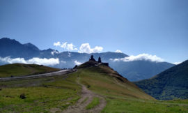 Kazbegi: Getting There and Hiking Gergeti Glacier